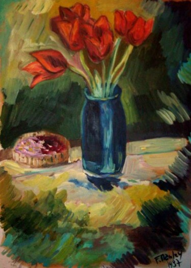 le bouquet de tulipes 1987